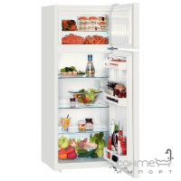 Двокамерний холодильник з верхньою морозилкою Liebherr CTP 2521 Comfort (А++) білий