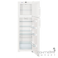Двокамерний холодильник із верхньою морозилкою Liebherr CTN 3663 Premium NoFrost (А++) білий