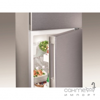 Двокамерний холодильник з верхньою морозилкою Liebherr CTNef 5215 Comfort NoFrost (А++) сріблястий