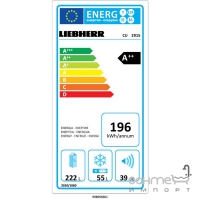 Двухкамерный холодильник с нижней морозилкой Liebherr CU 2915 Comfort (А++) белый