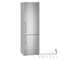 Двухкамерный холодильник с нижней морозилкой Liebherr CUef 4015 Comfort (А++) серебристый