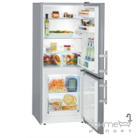 Двухкамерный холодильник с нижней морозилкой Liebherr CUsl 2311 Comfort (А++) серебристый