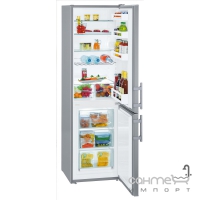 Двухкамерный холодильник с нижней морозилкой Liebherr CUef 3311 Comfort (А++) нержавеющая сталь