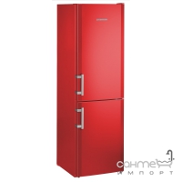 Двухкамерный холодильник с нижней морозилкой Liebherr CUfr 3311 Comfort (А++) красный