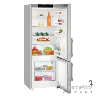Двухкамерный холодильник с нижней морозилкой Liebherr CUsl 2915 Comfort (А++) серебристый
