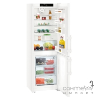 Двокамерний холодильник із нижньою морозилкою Liebherr CN 3515 Comfort NoFrost (А++) білий