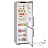 Двокамерний холодильник з нижньою морозилкою Liebherr CNef 4815 Comfort NoFrost (А+++) сріблястий