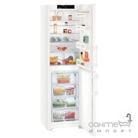 Двокамерний холодильник із нижньою морозилкою Liebherr CN 3915 Comfort NoFrost (А++) білий
