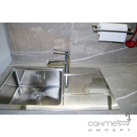 Кухонна мийка Foster S4001 4486 061 нержавіюча сталь, чаша зліва