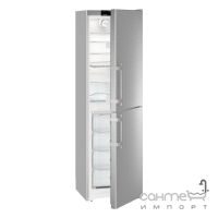 Двухкамерный холодильник с нижней морозилкой Liebherr CNef 3915 Comfort NoFrost (А++) серебристый