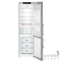 Двокамерний холодильник із нижньою морозилкою Liebherr CNef 4015 Comfort NoFrost (А++) сріблястий
