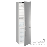 Двокамерний холодильник із нижньою морозилкою Liebherr CNef 4015 Comfort NoFrost (А++) сріблястий