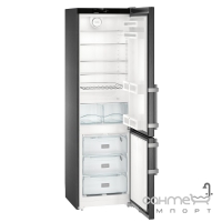 Двокамерний холодильник із нижньою морозилкою Liebherr CNbs 4015 Comfort NoFrost (А++) чорний
