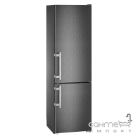Двухкамерный холодильник с нижней морозилкой Liebherr CNbs 4015 Comfort NoFrost (А++) черный