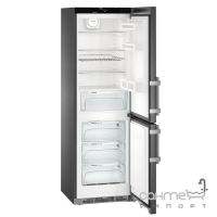 Двокамерний холодильник з нижньою морозилкою Liebherr CNbs 4315 Comfort NoFrost (А+++) чорний