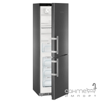 Двухкамерный холодильник с нижней морозилкой Liebherr CNbs 4315 Comfort NoFrost (А+++) черный