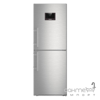 Двокамерний холодильник із нижньою морозилкою Liebherr CNPes 3758 Premium NoFrost (А+++) сріблястий