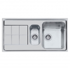 Кухонна мийка Foster KS 2163 061 нержавіюча сталь, чаша праворуч