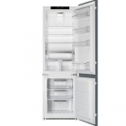 Встраиваемый комбинированный холодильник, No Frost Smeg UNIVERSAL (А++) C7280NLD2P белый