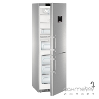 Двокамерний холодильник із нижньою морозилкою Liebherr CNPes 4358 Premium NoFrost (А+++) сріблястий