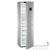 Двухкамерный холодильник с нижней морозилкой Liebherr CNPes 4758 Premium NoFrost (А+++) серебристый