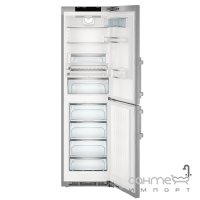 Двухкамерный холодильник с нижней морозилкой Liebherr CNPes 4758 Premium NoFrost (А+++) серебристый