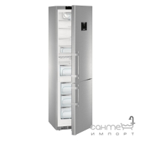 Двухкамерный холодильник с нижней морозилкой Liebherr CNPes 4858 Premium NoFrost (А+++) серебристый