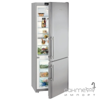 Двухкамерный холодильник с нижней морозилкой Liebherr CNesf 5113 Comfort NoFrost (А+) серебристый