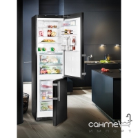 Двухкамерный холодильник с нижней морозилкой Liebherr CBNPbs 4858 Premium BioFresh NoFrost (А+++) черный
