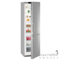Двухкамерный холодильник с нижней морозилкой Liebherr CBNef 4815 Comfort BioFresh NoFrost (А+++) серебристый