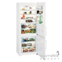 Двокамерний холодильник із нижньою морозилкою Liebherr CBNP 5156 Premium BioFresh NoFrost (А++) білий