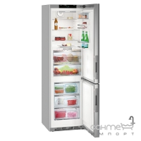 Двухкамерный холодильник с нижней морозилкой Liebherr CBNPgb 4855 Premium BioFresh NoFrost (А+++) серебристый