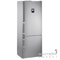 Двокамерний холодильник із нижньою морозилкою Liebherr CBNPes 5167 Premium Plus BioFresh NoFrost (А++) нерж. сталь