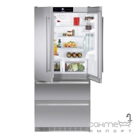 Двокамерний холодильник із нижньою морозилкою Liebherr CBNes 6256 Premium Plus BioFresh NoFrost (А++) нерж. сталь
