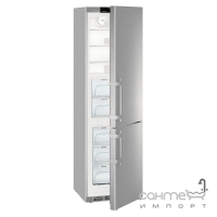 Двокамерний холодильник із нижньою морозилкою Liebherr CBef 4815 Comfort BioFresh (А+++) сріблястий