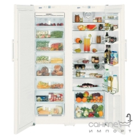Комбинированный холодильник Side-by-Side Liebherr SBS 7252 Premium NoFrost (А++) белый