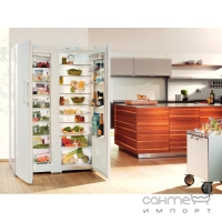Комбінований холодильник Side-by-Side Liebherr SBS 7252 Premium NoFrost (А++) білий