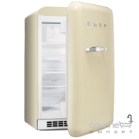 Холодильник соло однодверний, 54 см, Smeg 50s Retro Style (А+) FAB10RP кремовий, петлі праворуч