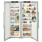 Комбінований холодильник Side-by-Side Liebherr SBSes 7263 Premium BioFresh NoFrost (A+/A++) сріблястий
