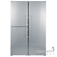 Комбінований холодильник Side-by-Side Liebherr SBSes 7353 Premium BioFresh NoFrost (A++) нержавіюча сталь