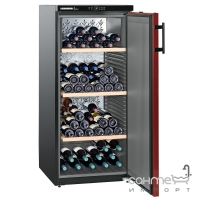 Климатический винный шкаф, на 164 бутылки Liebherr WKr 3211 Vinothek (А++) черный
