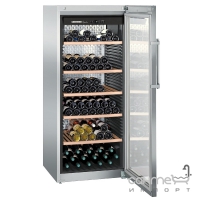 Климатический винный шкаф, на 201 бутылку Liebherr WKes 4552 GrandCru (А+) нержавеющая сталь