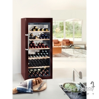Климатический винный шкаф, на 201 бутылку Liebherr WKt 4552 GrandCru (А+) терракотовый
