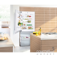 Вбудований холодильник-морозильник Liebherr ECBN 6156 Premium Plus BioFresh NoFrost Door-on-Door (А+)