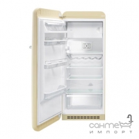 Холодильник соло однодверний, 60 см, Smeg 50s Retro Style (А++) FAB28LP1 кремовий, петлі зліва
