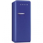Холодильник соло, 60 см, Smeg 50s Retro Style (А++) FAB28RBL1 синій, петлі праворуч