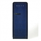Холодильник однодверный соло, 60 см, Smeg 50s Retro Style (А++) FAB28RDB джинсовый, петли справа