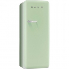 Холодильник однодверный соло, 60 см, Smeg 50s Retro Style (А++) FAB28RV1 светло-зеленый, петли справа