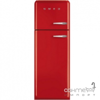 Холодильник соло, 60 см, Smeg 50s Retro Style (А++) FAB30LR1 червоний, петлі зліва