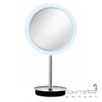 Зеркало настольное с 3х-кратным увеличением и led-подсветкой Lineabeta Mevedo 55860.29 хром